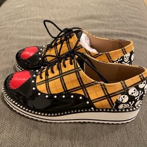 Betsey Johnson BETSEY JOHNSON CHUNKY OXFORD - PLAID MULTI torrid